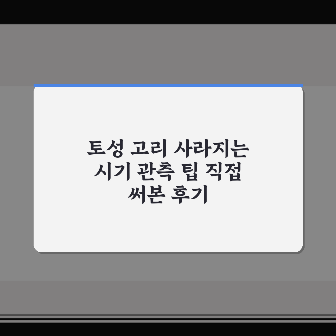 토성 고리 사라지는 시기 관측 팁 직접 써본 후기