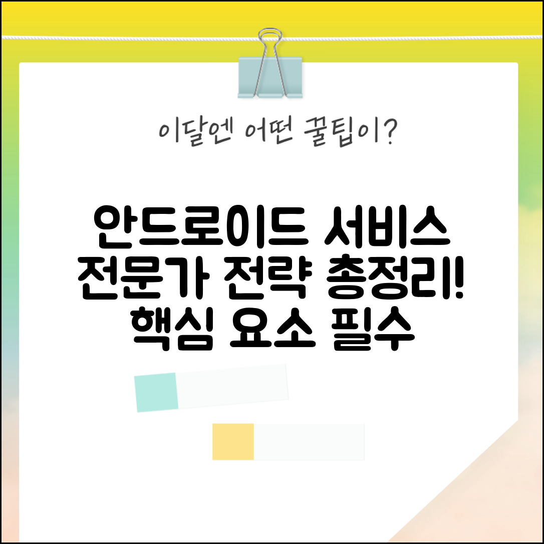 안드로이드 포그라운드 서비스 이해하기 전문가 전략: 필수 요소 총정리