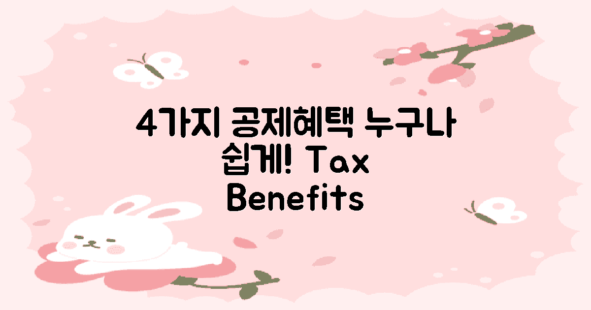 4가지 공제 혜택 활용