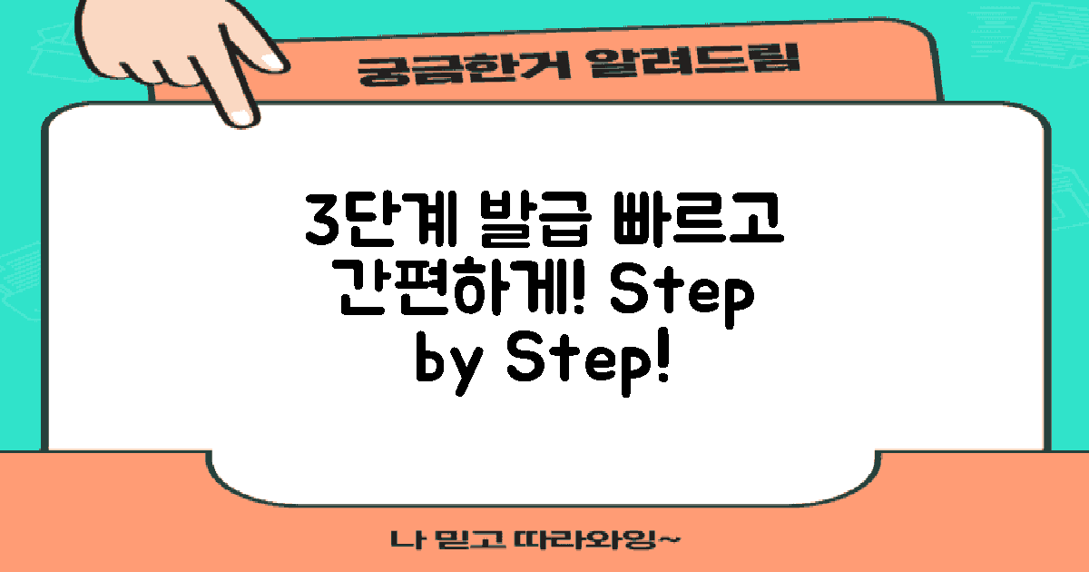 3단계 발급 절차