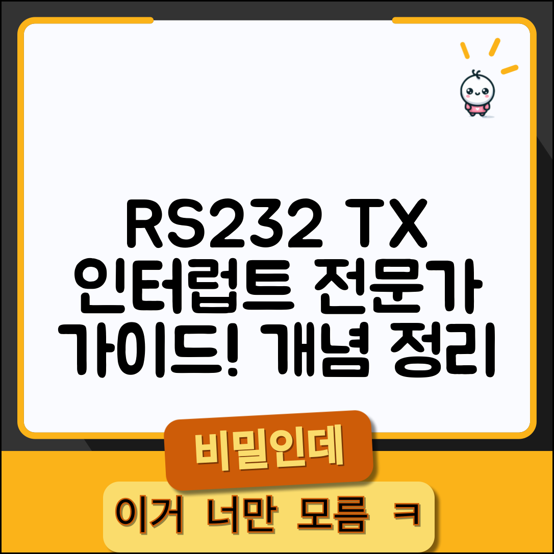 임베디드 RS232 TX 인터럽트 개념 설명 전문가 전략 가이드