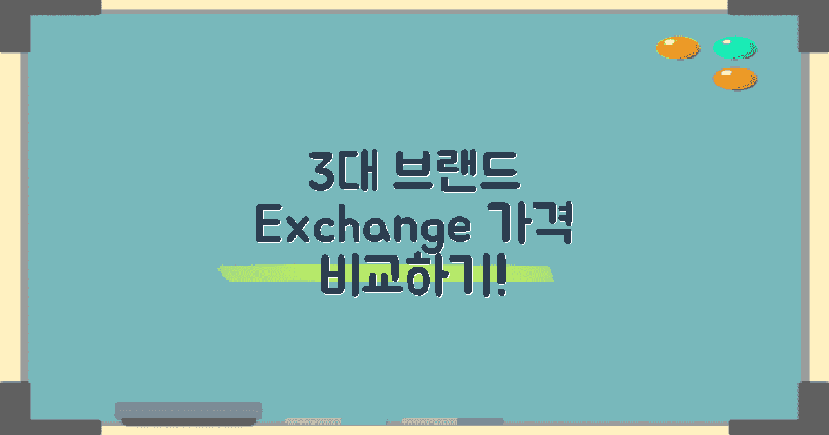 3대 브랜드 교환가격 비교