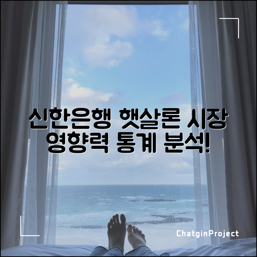 신한은행 햇살론의 시장 영향력과 통계적 분석