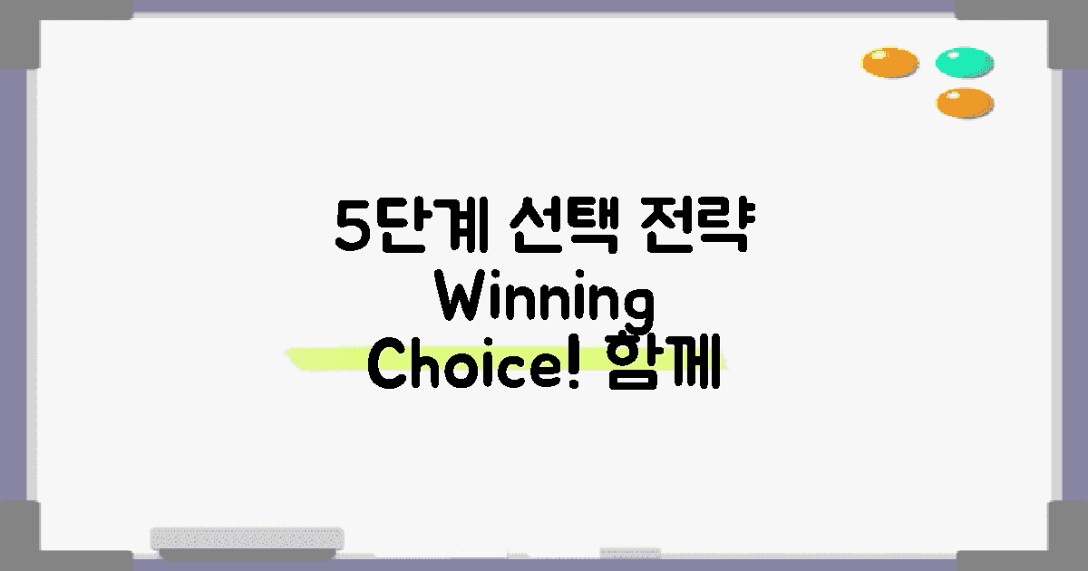5단계 선택 전략